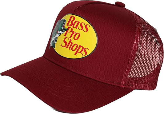 Bass pro Mesh Trucker Cap - Cardinal