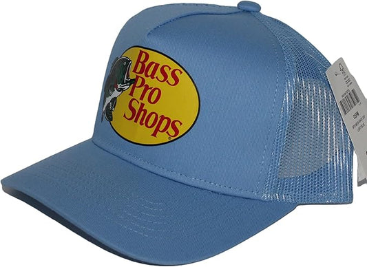 Bass pro Mesh Trucker Cap - Light Blue