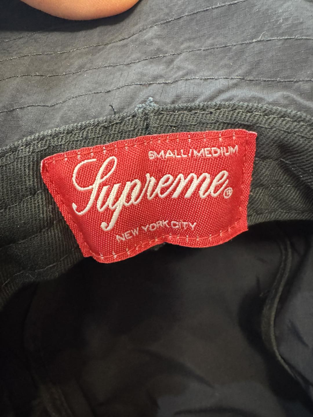 Supreme Flags Boonie ‘Black’ (used)